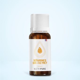 Vitamine D3 K2-MK7 1000 UI
