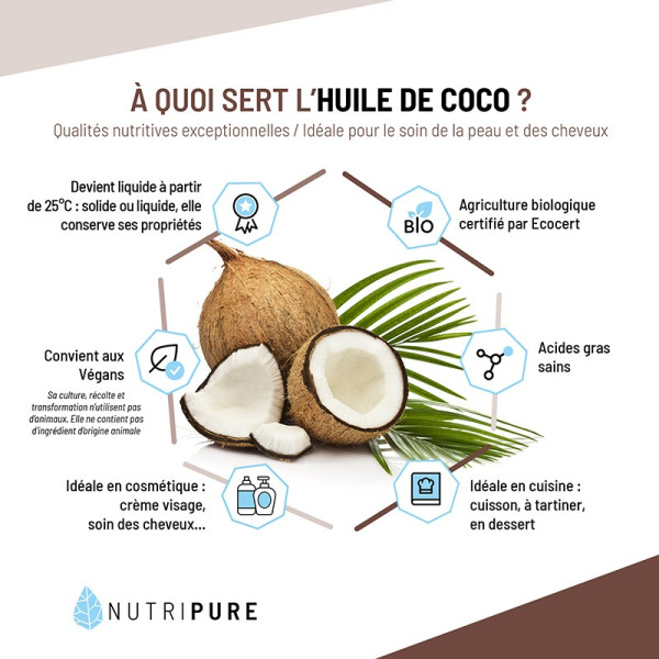 bienfaits huile coco