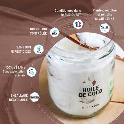 huile coco