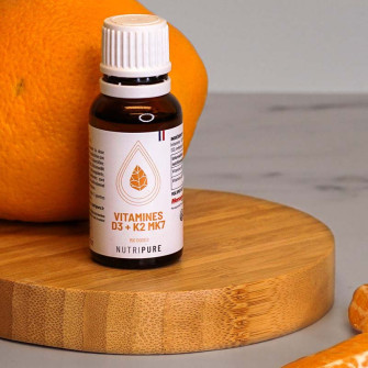 Vitamine D3 K2-MK7 1000 UI