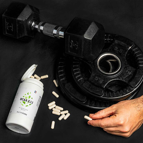 Complément Alimentaire Zec+ BCAA Caps - 360g - Aliment Riche En Protéines