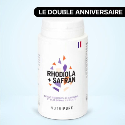 Rhodiola Rosea + Safran