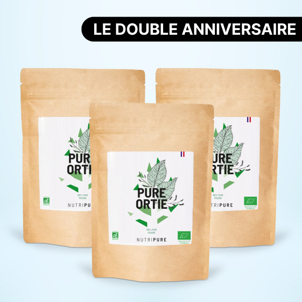 Feuilles d'ortie bio en poudre Feuilles d'ortie bio en poudre