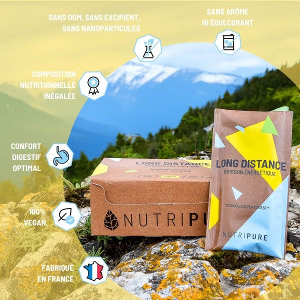 Boisson énergétique 30g Long Distance