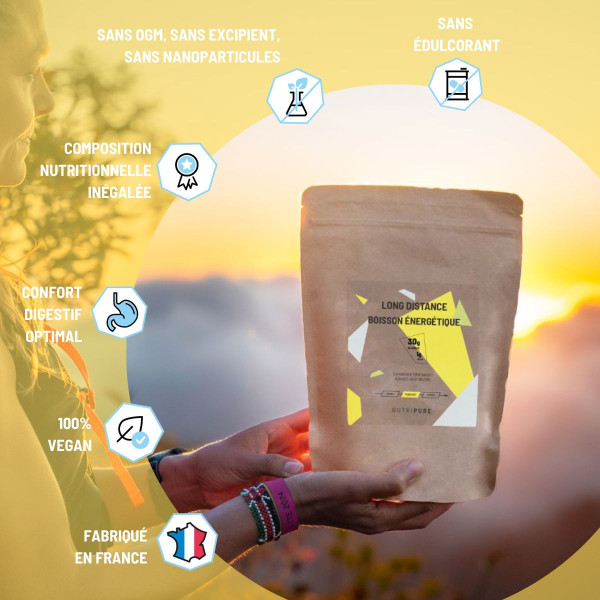 Boisson énergétique 30g Long Distance