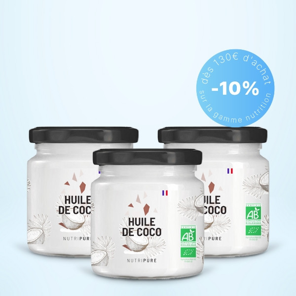 Huile de coco bio Huile de coco bio