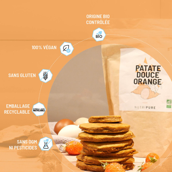 Farine de Patate douce bio