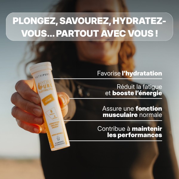 Hydrapure Pastilles Hydratation Citron