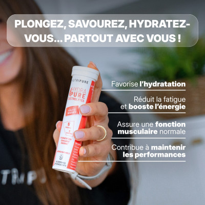 Hydrapure Pastilles Hydratation Fruits Rouges