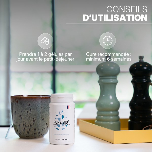 Pure Bio² (Pré et Probiotiques)