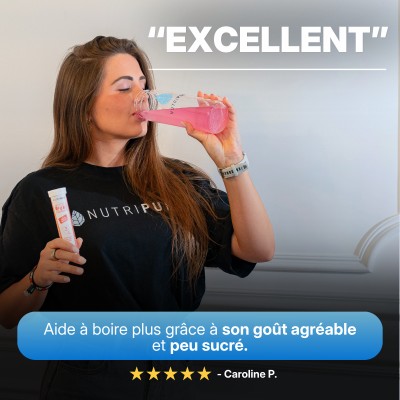 Hydrapure Pastilles Hydratation Fruits Rouges