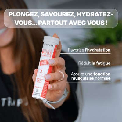 Hydrapure Pastilles Hydratation Fruits Rouges