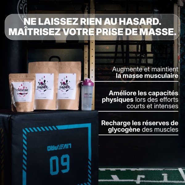 Pack prise de masse