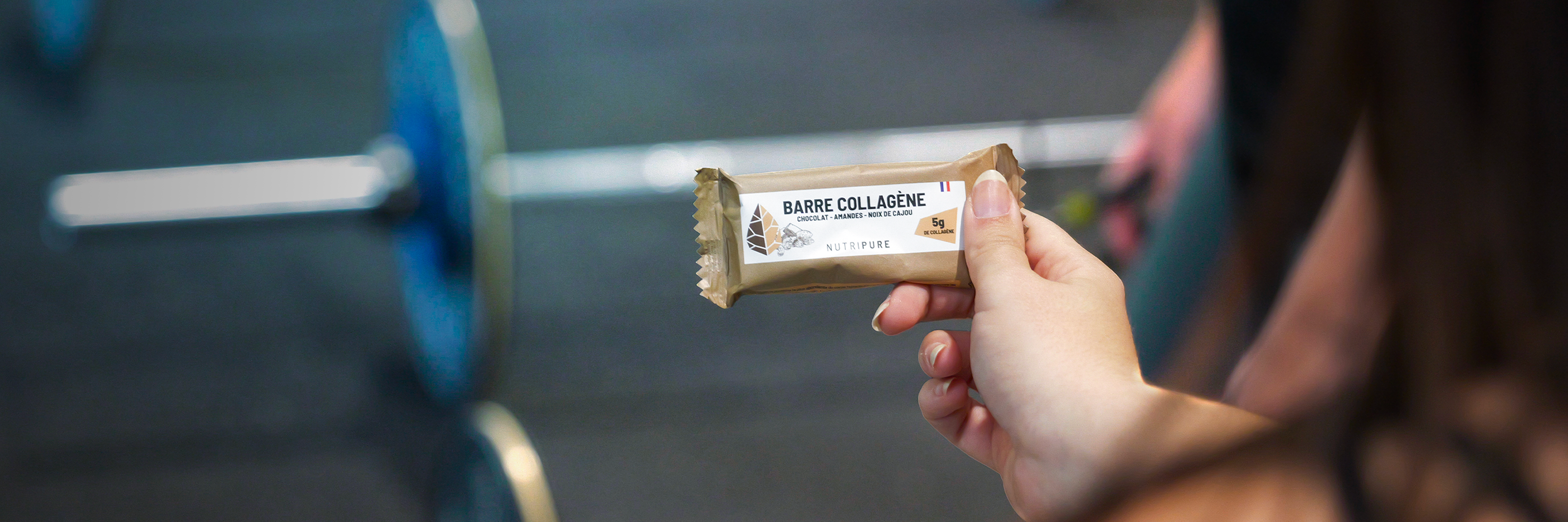 teasing barre collagène