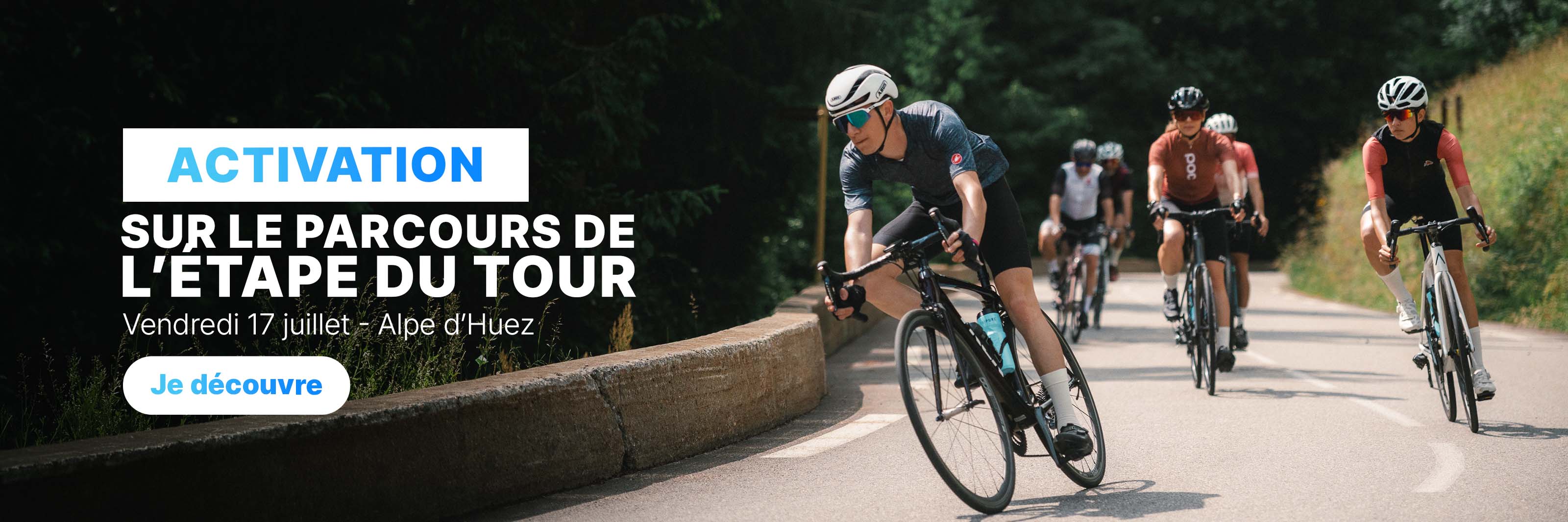 Je participe à la reconnaissance Etape du Tour