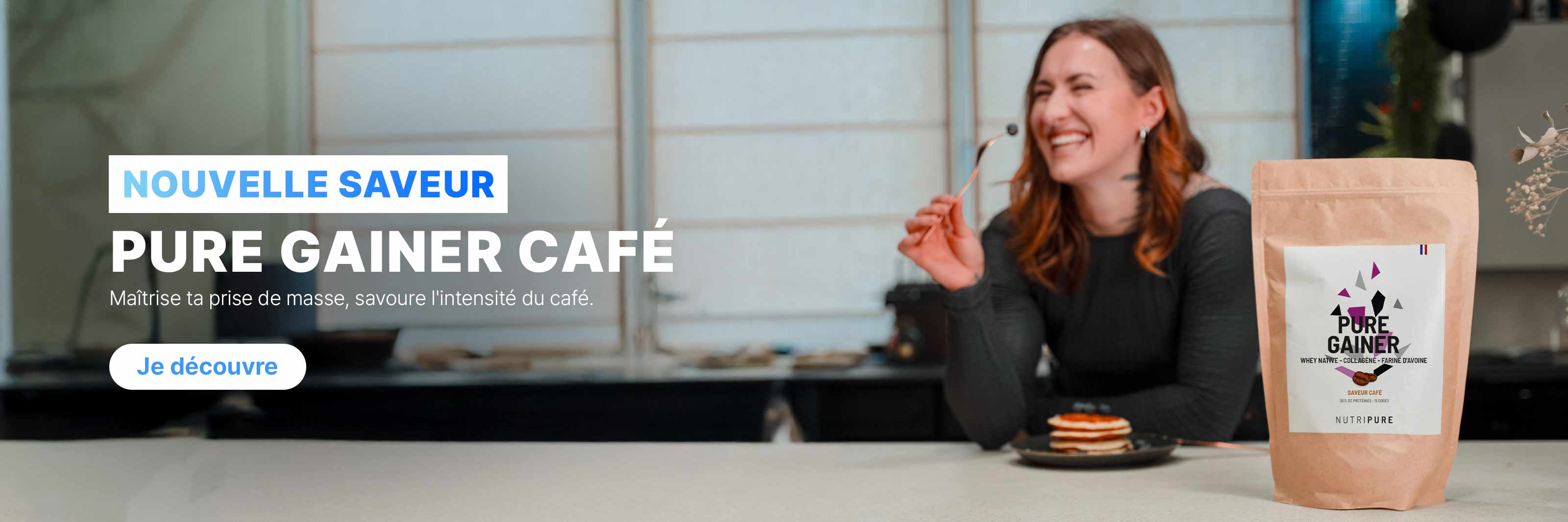 Je découvre le Pure Gainer Café