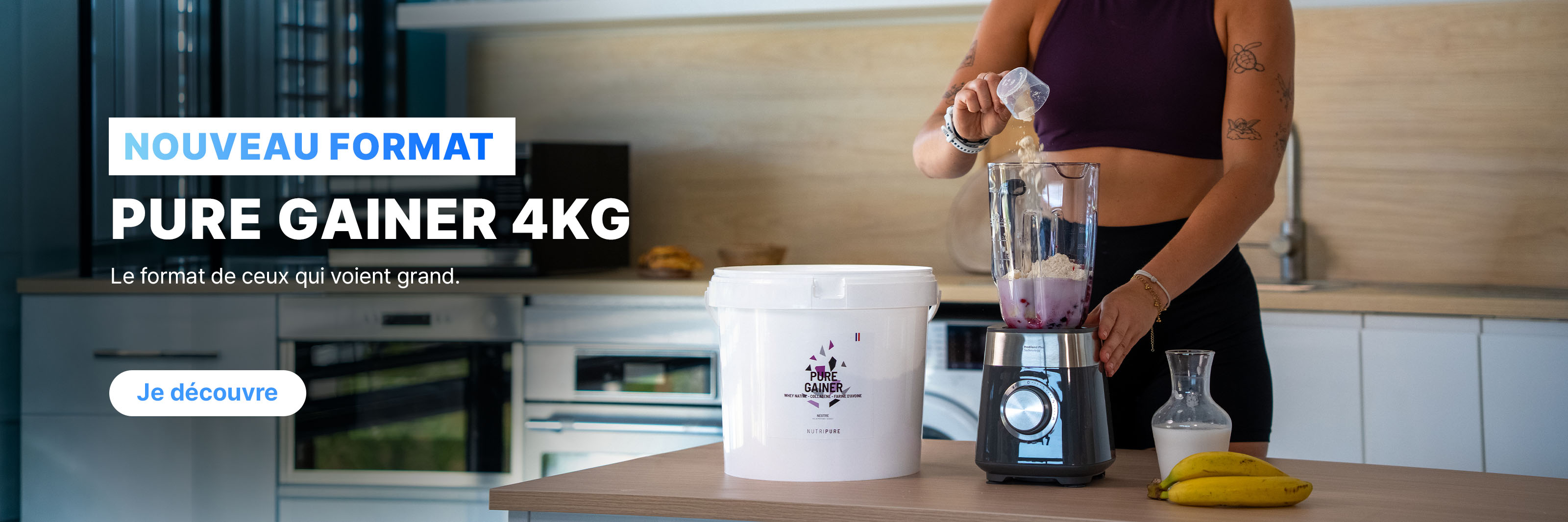 Je découvre le Gainer 4kg ! 