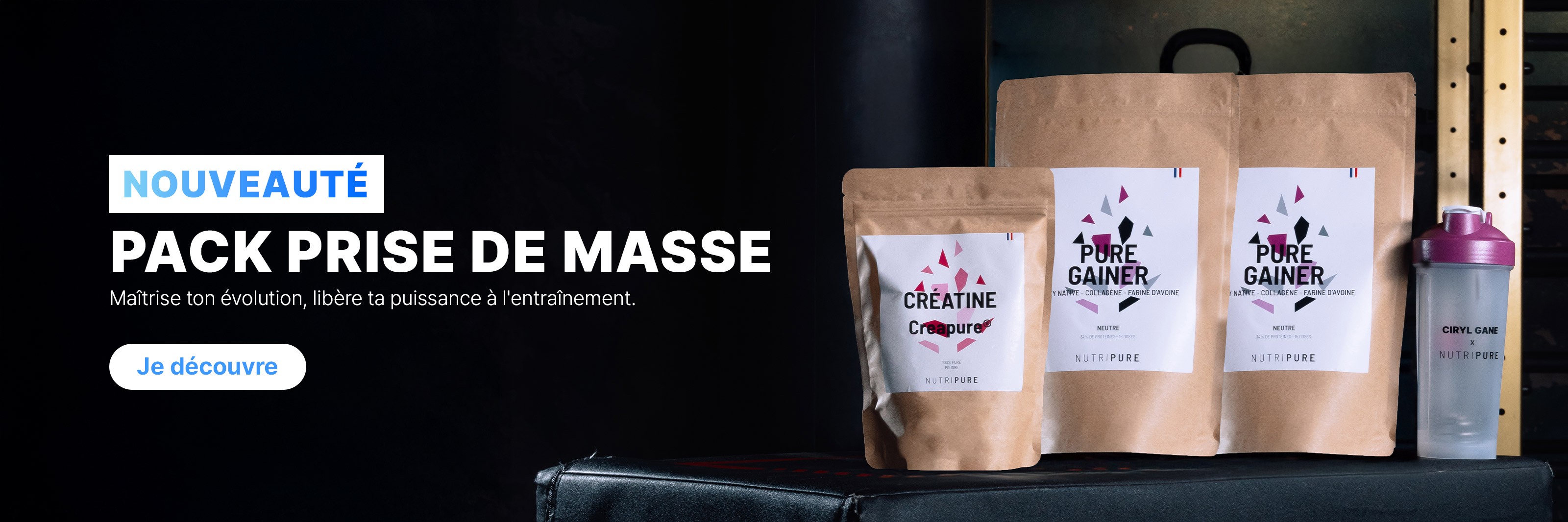 Je découvre le Pack prise de masse !
